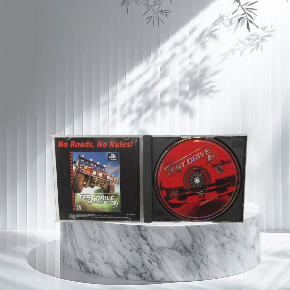 Test Drive 6 (1999) CD-ROM Racing PC Game The Ultimate Thrill Ride - Picture 2 of 3